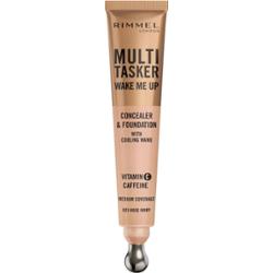 Rimmel Multi Tasker Wake Me Up podkład i korektor 025 Rose Ivory 20 ml