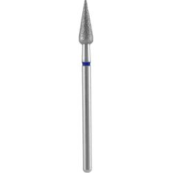 Staleks Frez diamentowy gruszka ostra niebieska średnica 4 mm / 12 mm 1 szt
