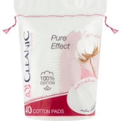 Cleanic Pure Effect Płatki kosmetyczne 40 sztuk