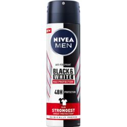 Nivea Black&White Max Protection antyperspirant męski spray 150 ml