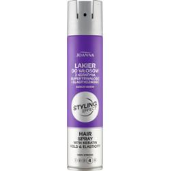 Joanna Styling Effect Lakier do włosów z keratyną bardzo mocny 250 ml