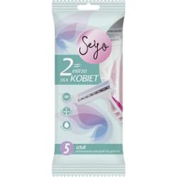 Seyo Golarka Damska 2 Ostrza 5Szt