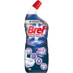 Bref WC Excellence Gel Color Aktiv+ Lavender Środek czyszczący do 700 ml