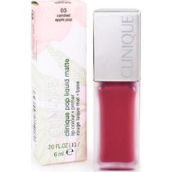Clinique Pop Liquid Matte Lip Colour Primer szminka do ust z bazą 03 Candied Apple Pop 6Ml