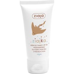 krem do twarzy spf 30 wodoodporny dla dzieci powyżej 3 miesiąca życia Ziaja