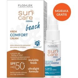 Floslek Sun Care krem SPF50+ i Aqua Marine mgiełka 80 ml
