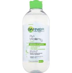 Garnier Skin Naturals Płyn Micelarny 3w1 micelarna woda do skóry mieszanej i wrażliwej 400 ml