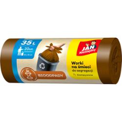 Jan Niezbędny Worki do segregacji odpady organiczne 35 l 20 sztuk