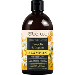 Barwa Propolis Łopian szampon oczyszczający 380 ml