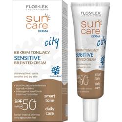 FLOS-LEK Sun Care Derma City Krem tonujący BB Sensitive SPF50+ 30ml
