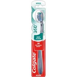 COLGATE 360 Deep Clean średnia szczoteczka do zębów