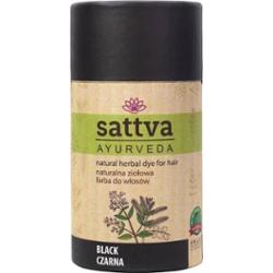 Sattva Henna Naturalna ziołowa farba do włosów Czarna 150 g