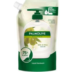 Palmolive Milk & Olive - oliwkowe kremowe mydło w płynie do uzupełnienia 500ml