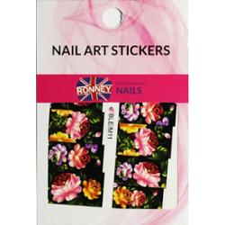 Ronney Professional Nail Art naklejki wodne 153