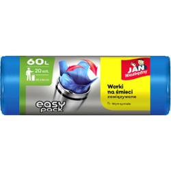 Jan Niezbędny Easy-Pack Worki na śmieci 60 l 20 sztuk