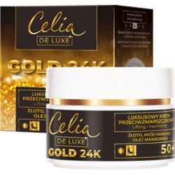 Celia krem przeciwzmarszczkowy na dzień i na noc Gold 24K 50+ 50 ml
