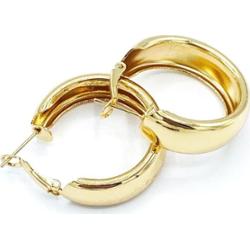 Cat&Cat złote kolczyki na sztyft