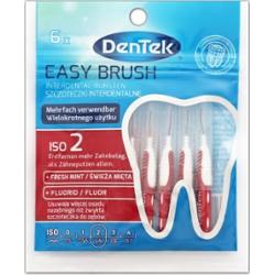 DENTEK szczoteczki międzyzębowe EasyBrush, rozm. 2, 6 szt.