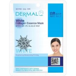 Dermal White Collagen Essence Mask kolagenowa maska do twarzy 23 g