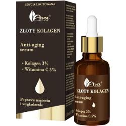 AVA Złoty Kolagen Serum Anti-Aging z witaminą C 30 ml