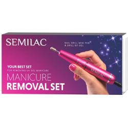Semilac Manicure Removal Set frezarka do paznokci 1 sztuka