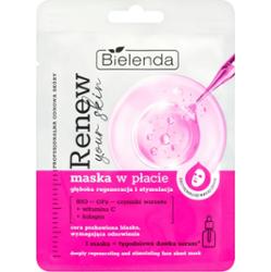 Bielenda Maska w płacie z witaminą C- głęboka regeneracja i stymulacja