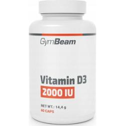 Witamina D3 2000 IU GymBeam 60 kaps