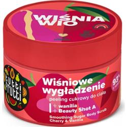 Tutti Frutti Wiśnia Wio peeling cukrowy do ciała 300 g
