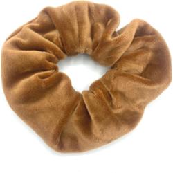 Cat&Cat gumka do włosów welurowa brązowa 1 szt.