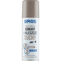 Bros Suchy spray na komary i kleszcze 90 ml