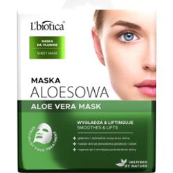 L'biotica maska na tkaninie Aloesowa 23 ml