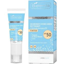 Bielenda Professional Supremelab Hydra Glow Ochronny hydro-krem do twarzy z formułą tonującą CC SPF50 40 ml