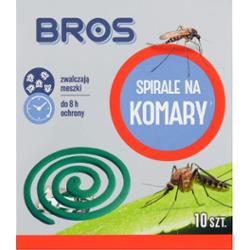 Bros Spirale na komary 120 g (10 sztuk)