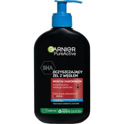 Garnier Pure Active Charcoal żel oczyszczający przeciw zaskórnikom 250 ml