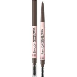 Eveline Cosmetics Brow & Go! wodoodporna kredka do brwi ze szczoteczką 2 w 1 odcień Dark Brown 4 g
