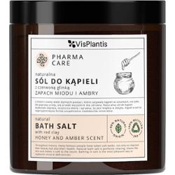 Pharma Care naturalna sól do kąpieli z czerwoną glinką miód-ambra 800 g