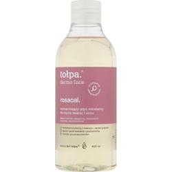 TOŁPA DERMO ROSACAL Wzmacniający płyn micelarny do mycia twarzy i oczu, skóra alergiczna, 400 ml