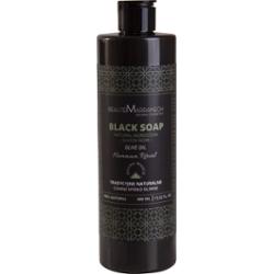 BEAUTE MARRAKECH CZARNE MYDŁO OLIWNE POD PRYSZNIC W PŁYNIE 400ml