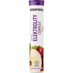 Essensey Elektrolity Complex Jabłko-Winogrono 20 tabletek