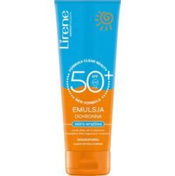 LIRENE Emulsja ochronna skóra wrażliwa SPF50+ 120 ML