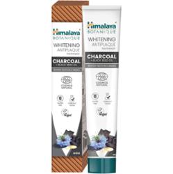 Himalaya Herbals Whitening Antiplaque Charcoal + Black Seed Oil wybielająca pasta do zębów z aktywnym węglem 75 ml