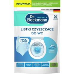 Dr. Beckmann listki czyszczące Magic Leaves do WC Ocean Breeze 20 sztuk