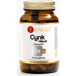 Yango Cynk + Miedź proporcja 10:1 90 kapsułek