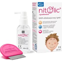 Pipi Nitolic płyn przeciw wszawicy z grzebieniem 30 ml