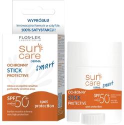 FlosLek Laboratorium Sun Care Derma Protective Stick krem do opalania w sztyfcie do twarzy i miejsc wrażliwych SPF 50+ 20 g