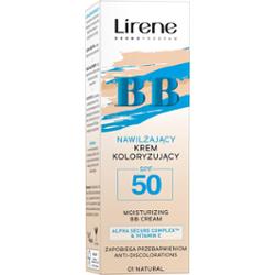 Lirene BB nawilżający krem BB SPF 50 odcień 01 Natural 30 ml