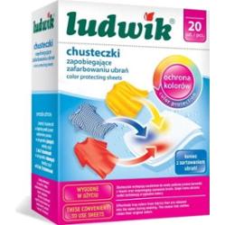 Ludwik chusteczki zapobiegające zafarbowanie ubrań 20szt