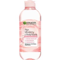 Garnier Skin Naturals Płyn Micelarny 3w1 woda micelarna z wodą różaną 400 ml