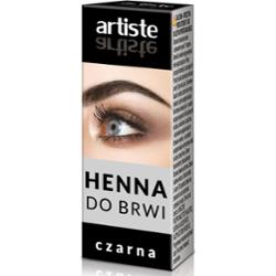 Artiste Czarna henna do brwi w proszku 4 g