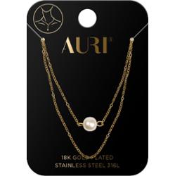 Auri Naszyjnik Podwojny Z Perła